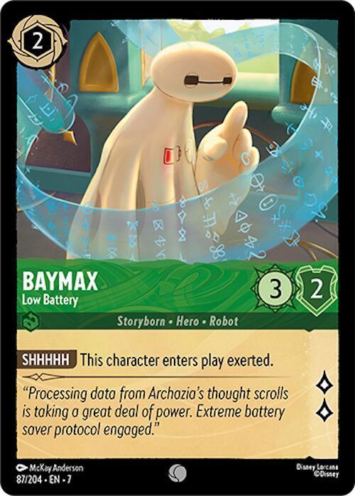 [Foil] Set 7 087/204 Baymax - Low Battery C