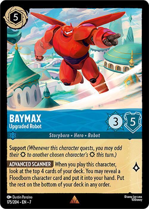 Set 7 175/204 Baymax - Upgraded Robot R