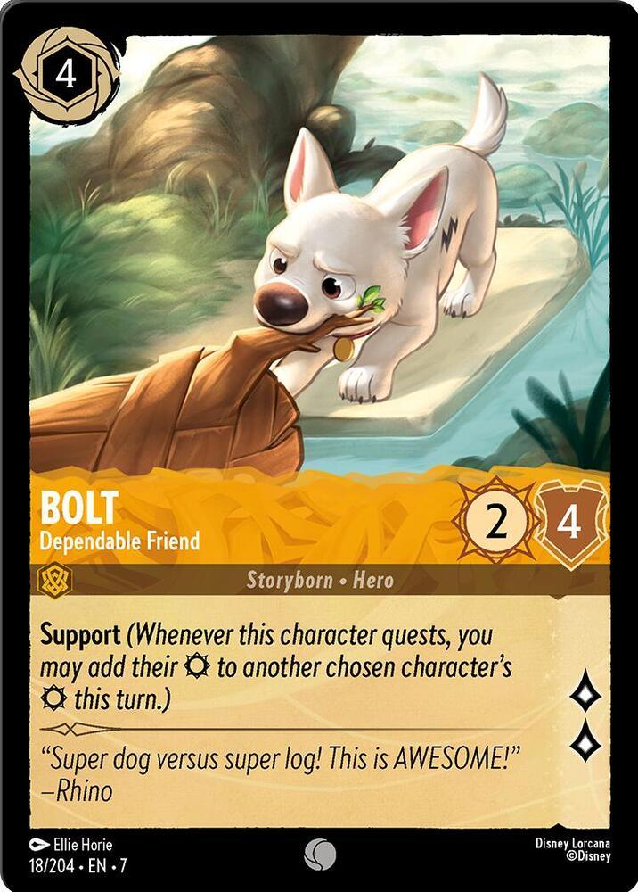 Set 7 018/204 Bolt - Dependable Friend C
