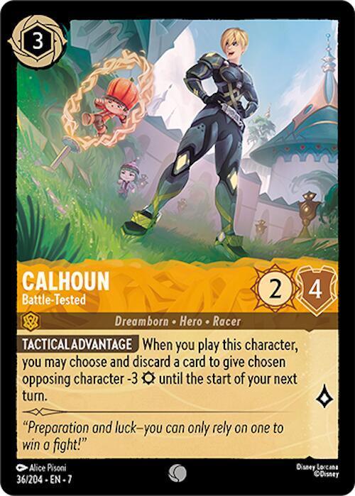 [Foil] Set 7 036/204 Calhoun - Battle-Tested C