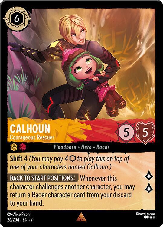 Set 7 026/204 Calhoun - Courageous Rescuer R