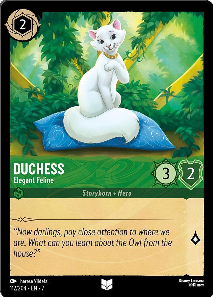 Set 7 112/204 Duchess - Elegant Feline U