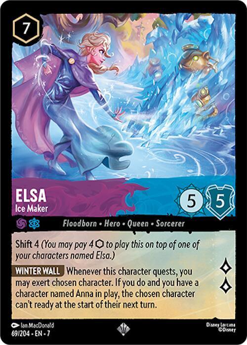 Set 7 069/204 Elsa - Ice Maker SR