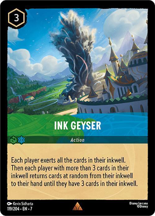Set 7 119/204 Ink Geyser R