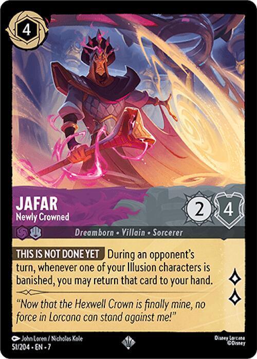 [Foil] Set 7 051/204 Jafar - Newly Crowned SR