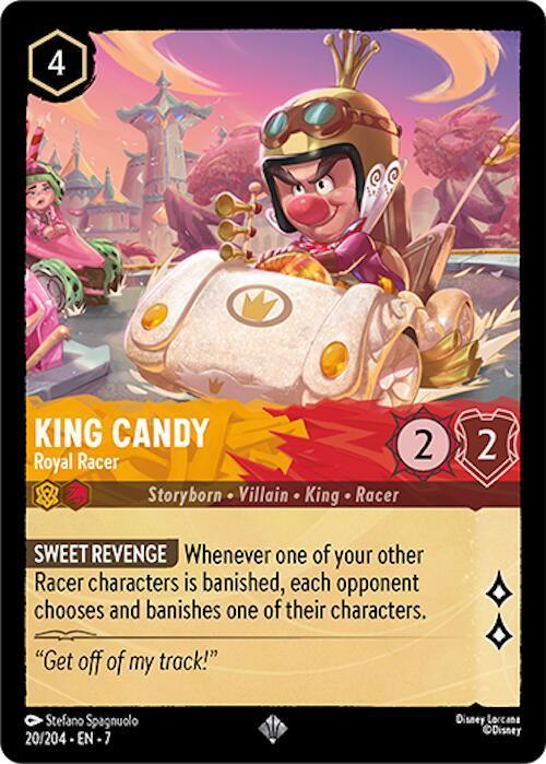 [Foil] Set 7 020/204 King Candy - Royal Racer SR