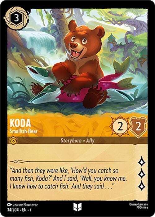 Set 7 034/304 Koda - Smallish Bear U