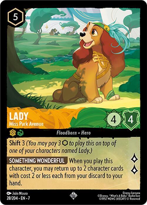 Set 7 028/204 Lady - Miss Park Avenue SR