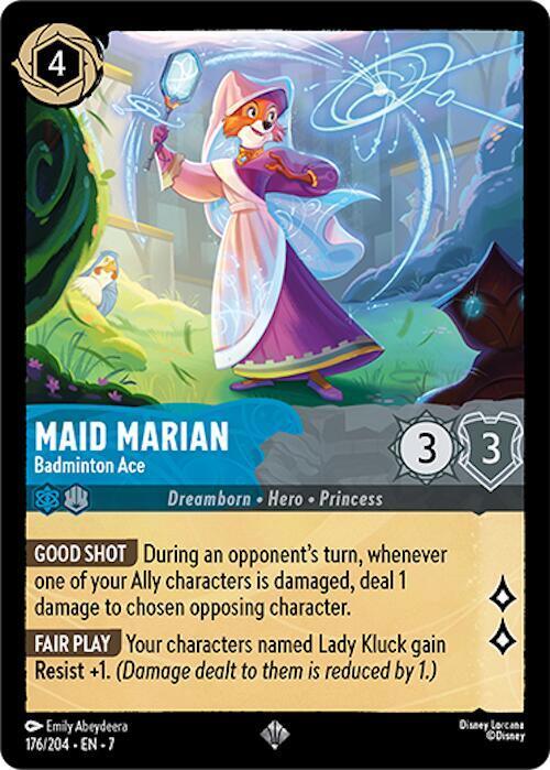 Set 7 176/204 Maid Marian - Badminton Ace SR