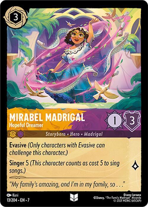 Set 7 013/204 Mirabel Madrigal - Hopeful Dreamer U