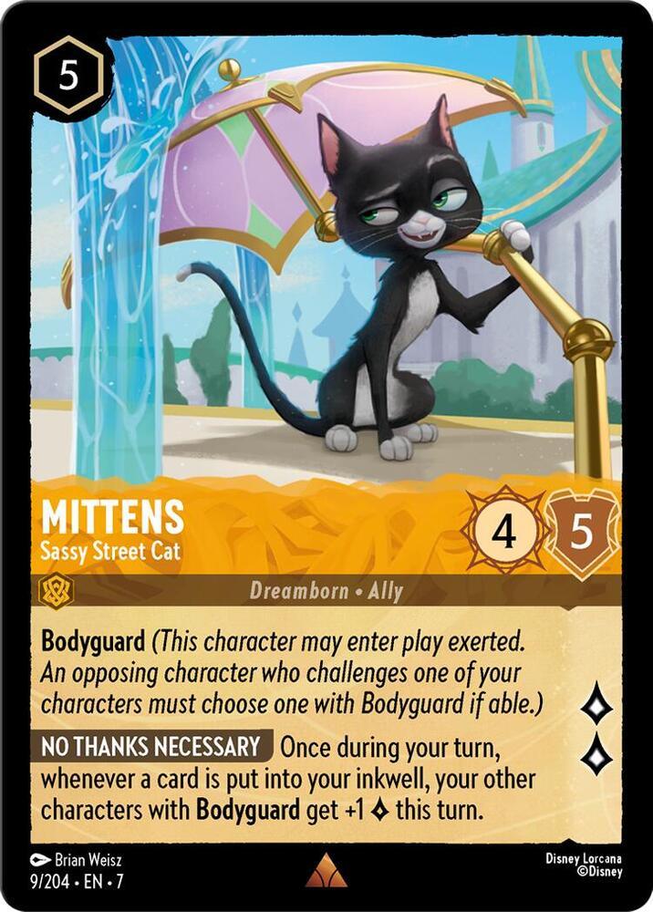 Set 7 009/204 Mittens - Sassy Street Cat R
