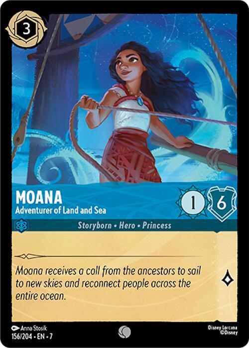 Set 7 156/204 Moana - Adventurer of Land and Sea C