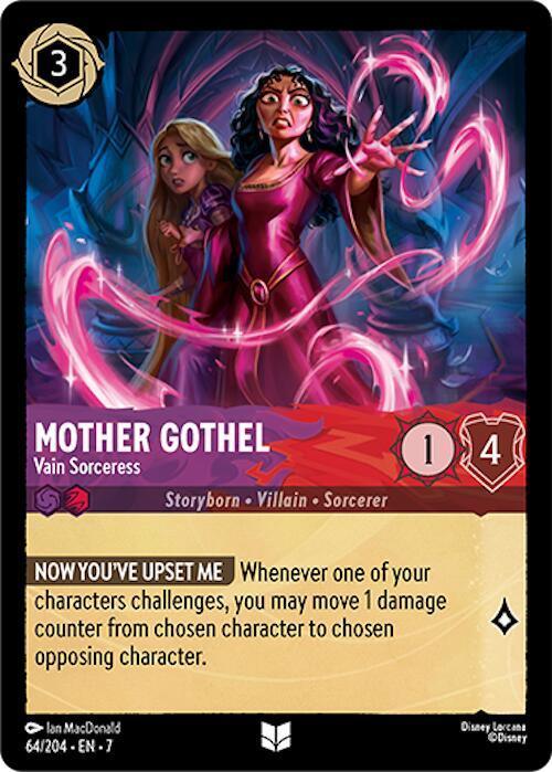 Set 7 064/204 Mother Gothel - Vain Sorceress U