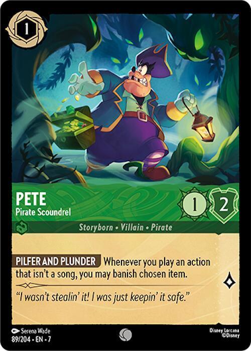 Set 7 089/204 Pete - Pirate Scoundrel C