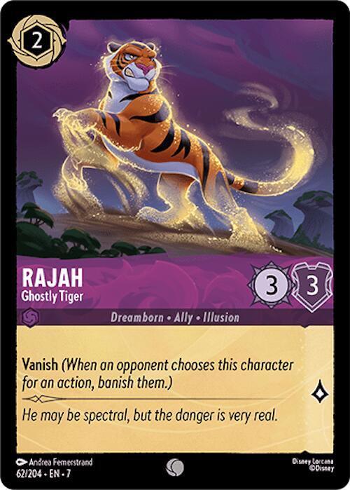 Set 7 062/204 Rajah - Ghostly Tiger C