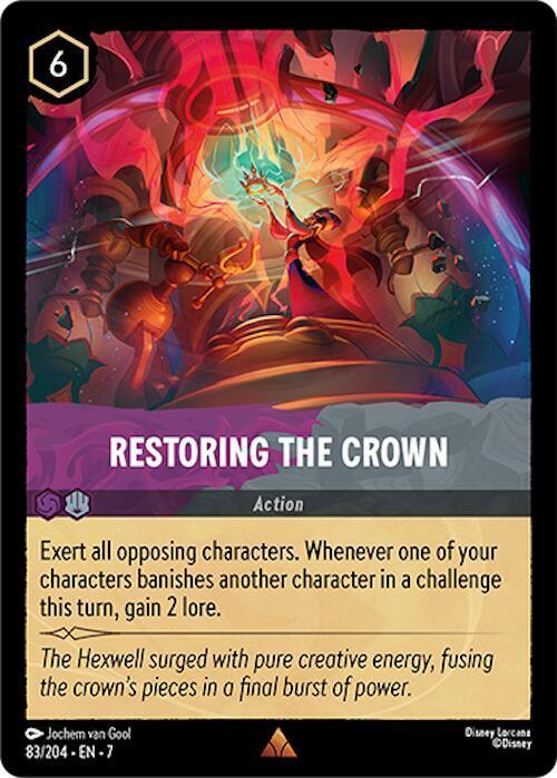 Set 7 083/204 Restoring the Crown R