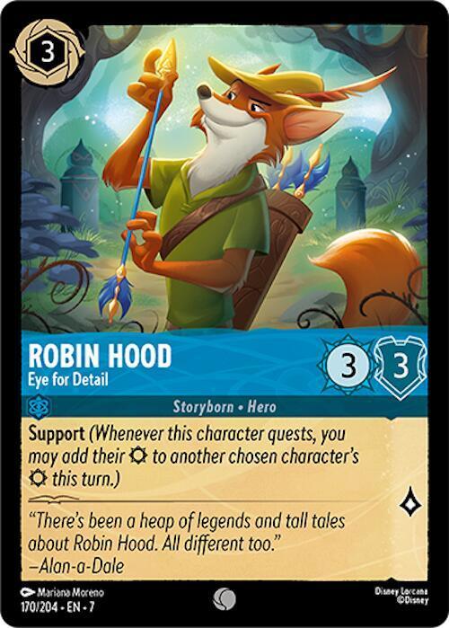 Set 7 170/204 Robin Hood - Eye for Detail C