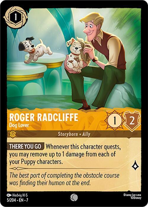 Set 7 005/204 Roger Radcliffe - Dog Lover C