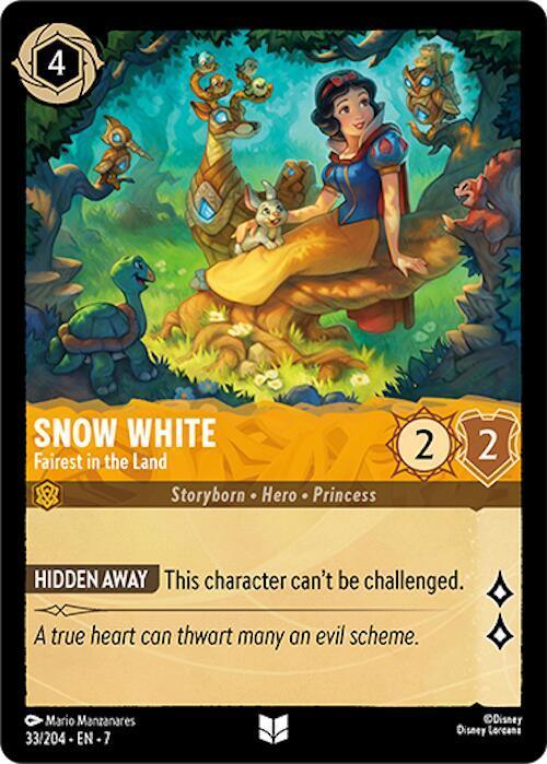Set 7 033/204 Snow White - Fairest in the Land U