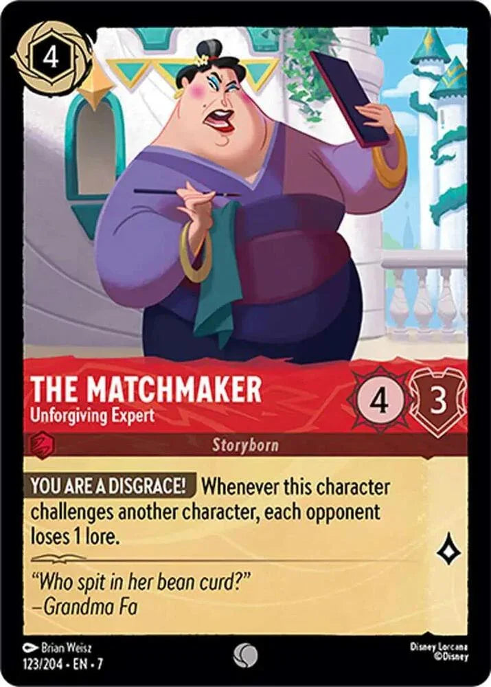 Set 7 123/204 The Matchmaker - Unforgiving Expert C