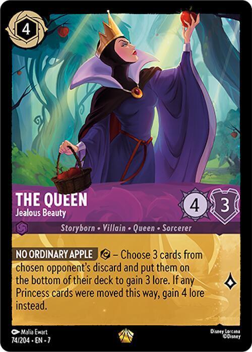 [Foil] Set 7 074/204 The Queen - Jealous Beauty L