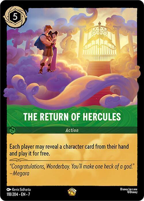 Set 7 118/204 The Return of Hercules L