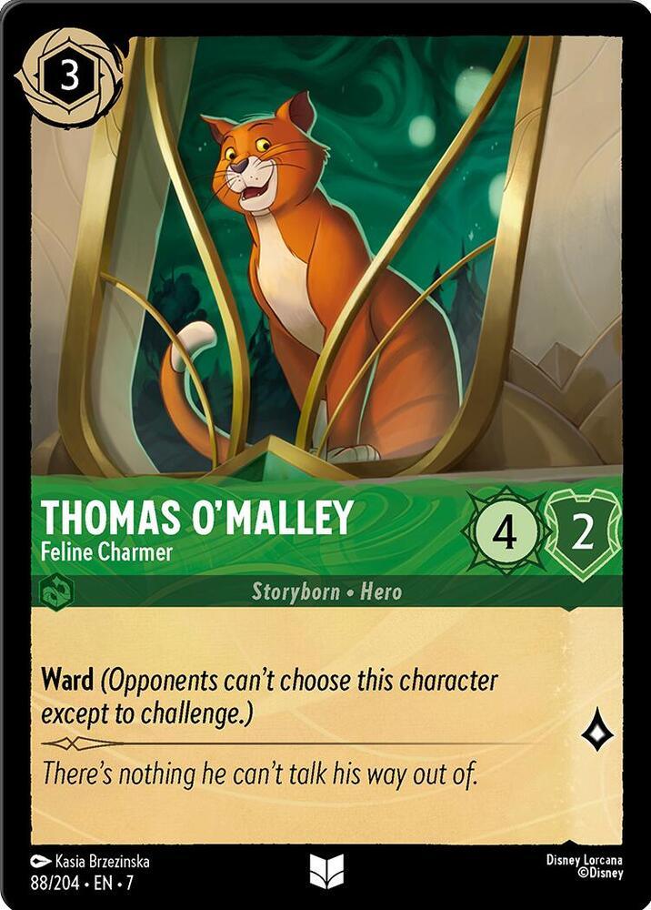 Set 7 088/204 Thomas O'Malley - Feline Charmer U