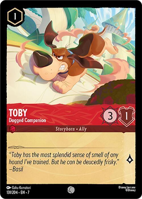 Set 7 131/204 Toby - Dogged Companion C
