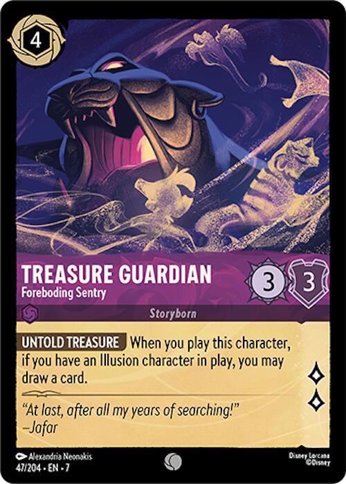 Set 7 047/204 Treasure Guardian - Foreboding Sentry C