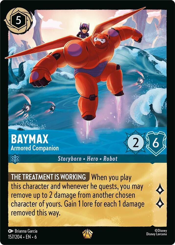 Set 6 157/204 Baymax - Armored Companion L
