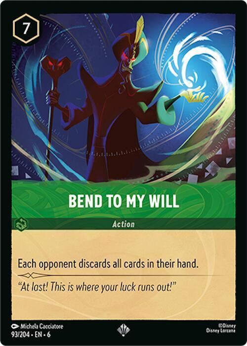 Set 6 093/204 Bend to My Will SR