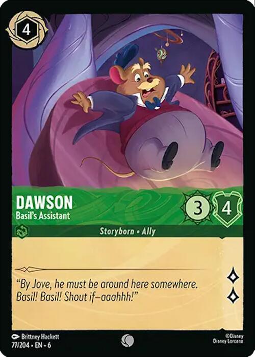 [Foil] Set 6 077/204 Dawson - Basil's Assistant C