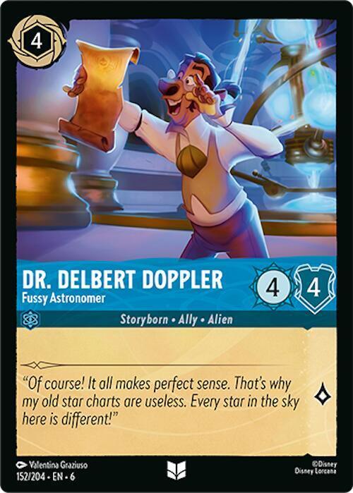 Set 6 152/204 Dr. Delbert Doppler - Fussy Astronomer U