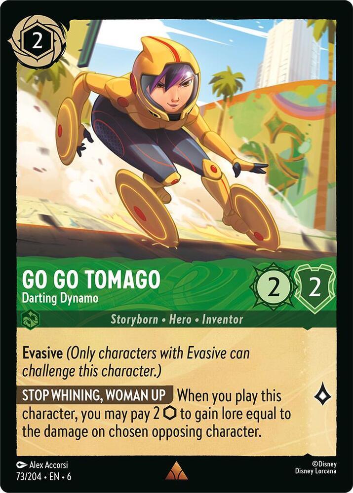 [Foil] Set 6 073/204 Go Go Tomago - Darting Dynamo R