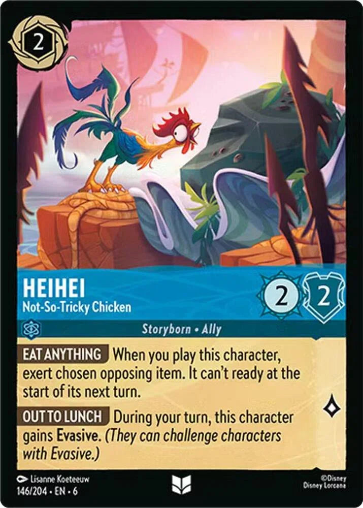 [Foil] Set 6 146/204 HeiHei - Not-So-Tricky Chicken U