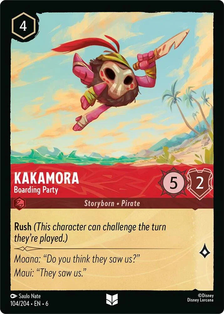 Set 6 104/204 Kakamora - Boarding Party U