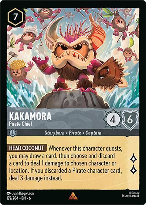 [Foil] Set 6 172/204 Kakamora - Pirate Chief R
