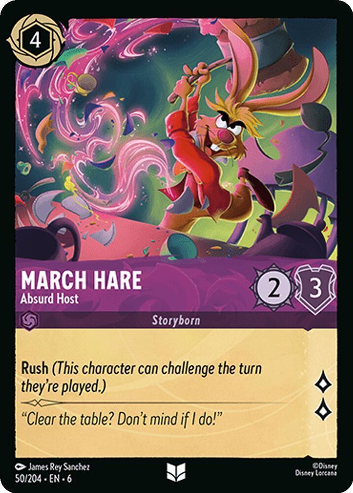 [Foil] Set 6 050/204 March Hare - Absurd Host U