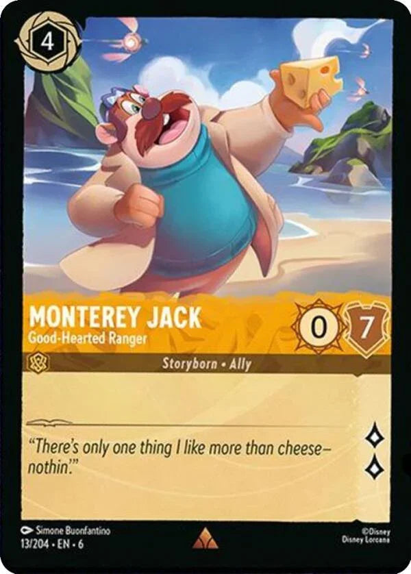 Set 6 013/204 Monterey Jack - Good-Hearted Ranger R