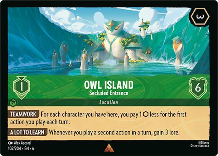 Set 6 102/204 Owl Island - Secluded Entrance R