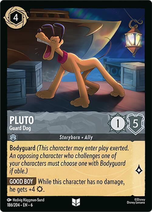 [Foil] Set 6 186/204 Pluto - Guard Dog U