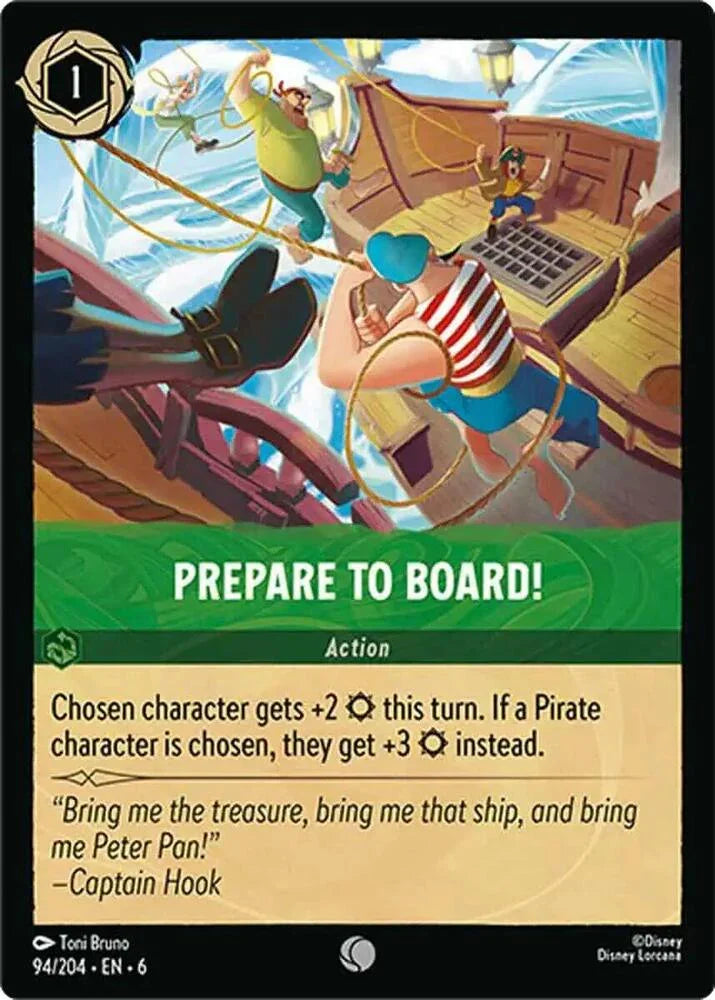 [Foil] Set 6 094/204 Prepare to Board! C