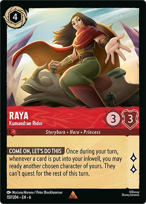 Set 6 107/204 Raya - Kumandran Rider R