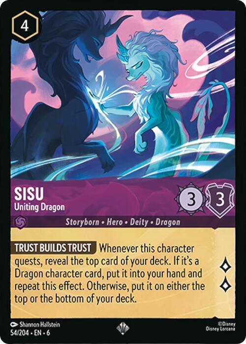 Set 6 054/204 Sisu - Uniting Dragon SR