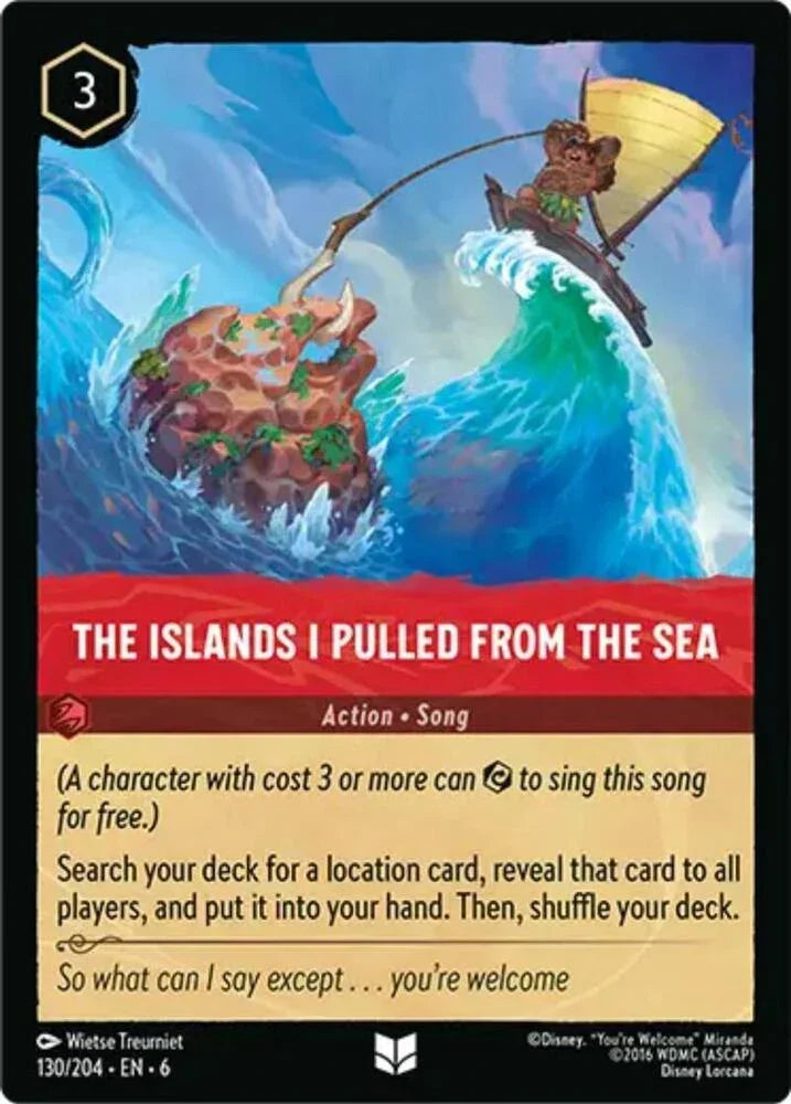 [Foil] Set 6 130/204 The Islands I Pulled From The Sea U