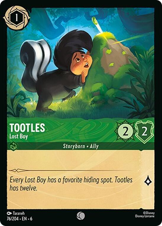 [Foil] Set 6 076/204 Tootles - Lost Boy C