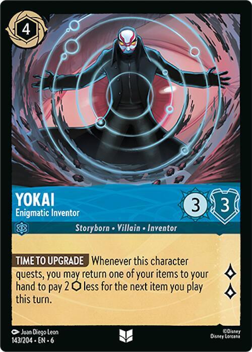 Set 6 143/204 Yokai - Enigmatic Inventor U