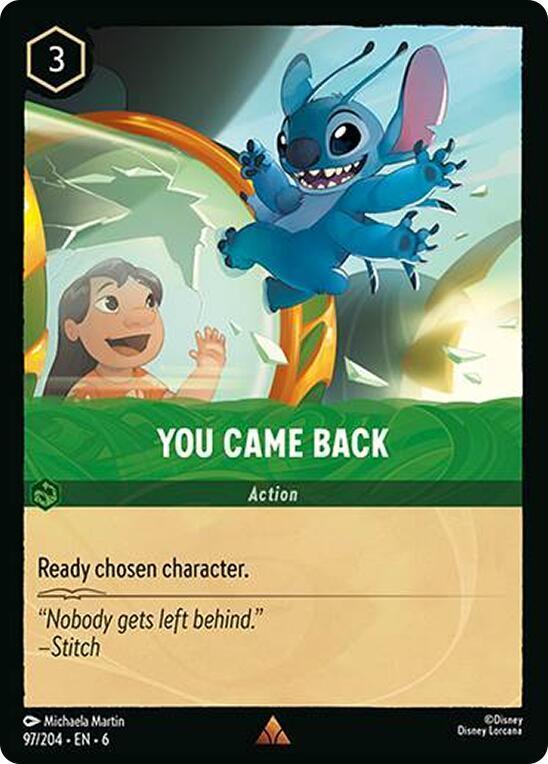 [Foil] Set 6 097/204 You Came Back R