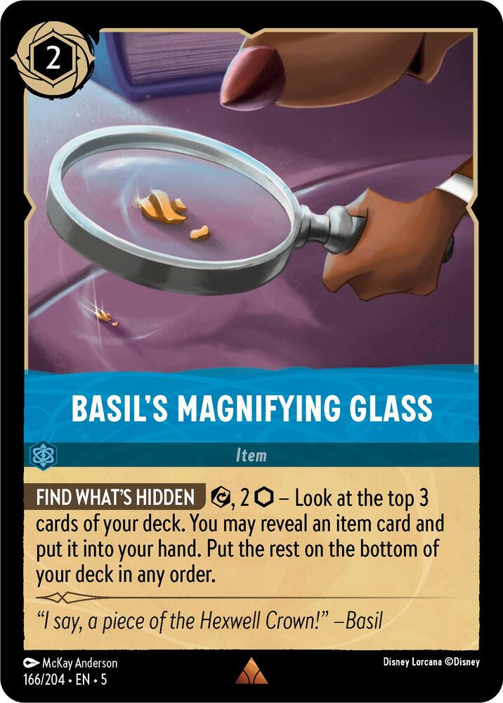 [Foil] Set 5 166/204 Basil's Magnifying Glass R