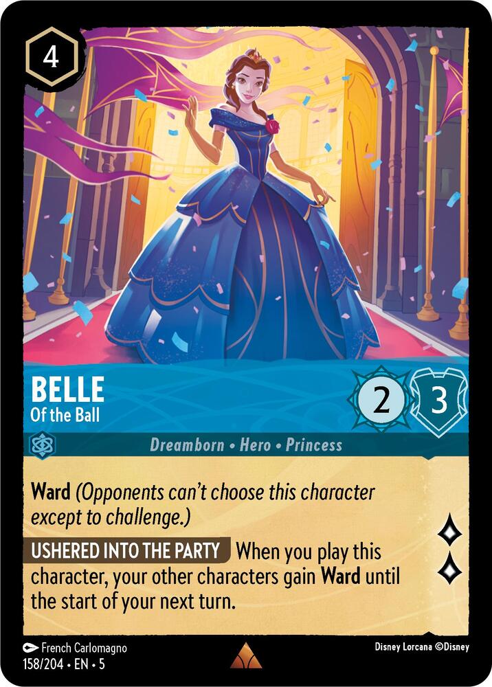 [Foil] Set 5 158/204 Belle - Of the Ball R